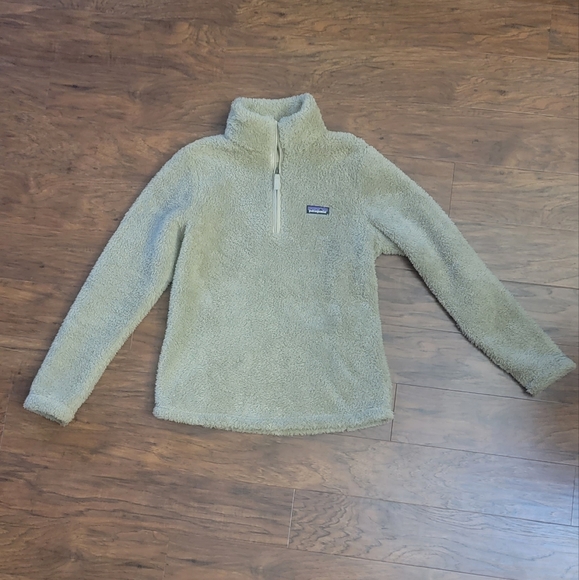 Patagonia 1/2 Zip Fuzzy Furry Jacket Size Medium - Picture 3 of 11